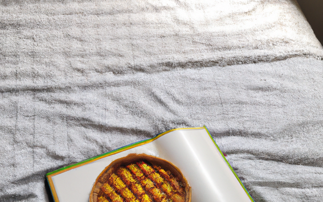 Tarte au Maroilles sur lit blanc croquant