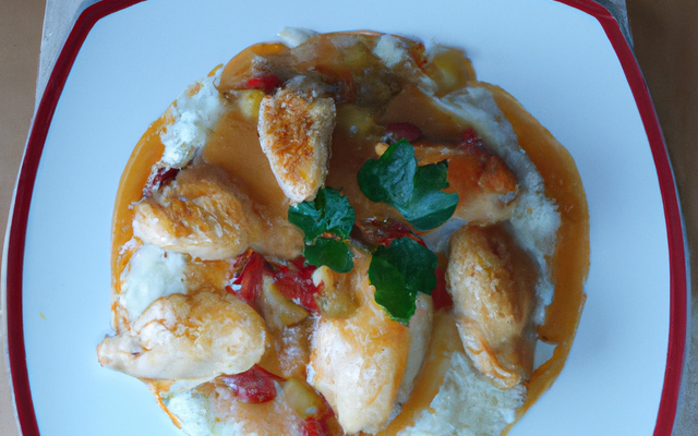 Poulet au coco facile