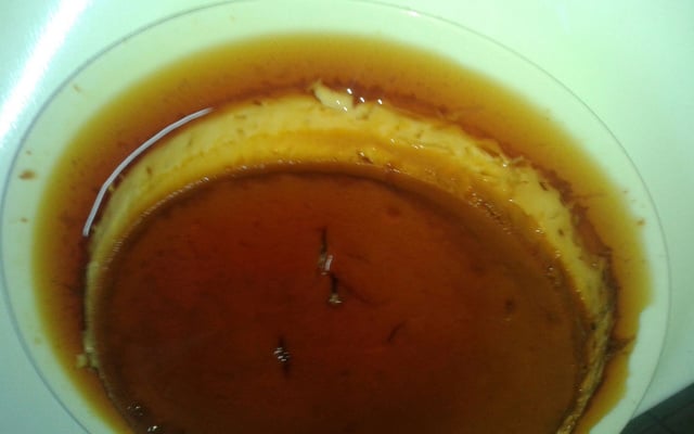 Flan au caramel grand-mère