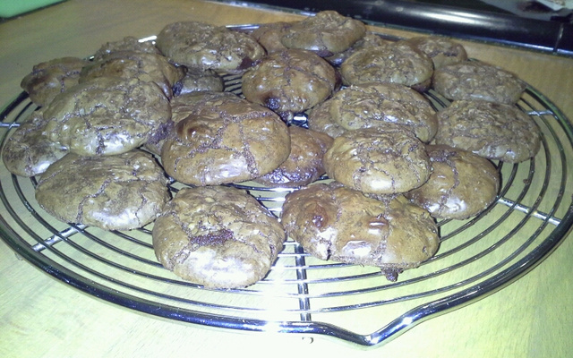 Cookies façon brownie au chocolat