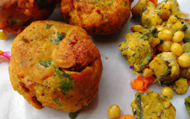 Beignet de légumes et aux épices