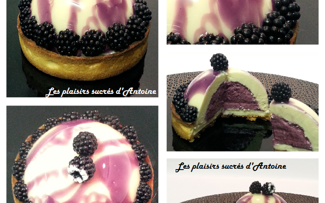 Tartelette mûres - fève de tonka