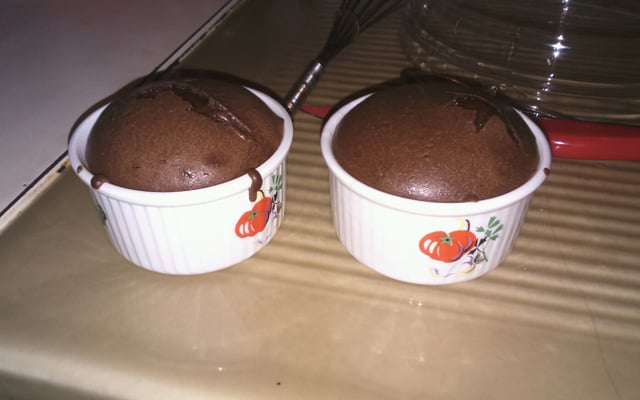 Moelleux  coulants au chocolat