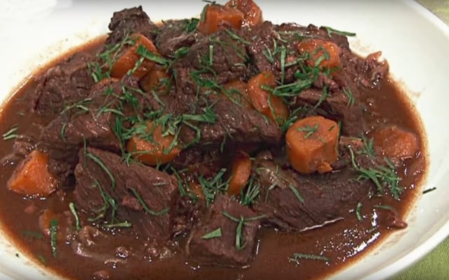 Boeuf Bourguignon traditionnel et classique