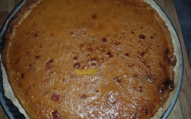 Tarte d'Halloween à la citrouille