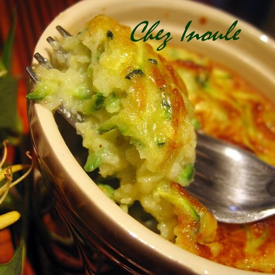 Petits clafoutis de courgettes