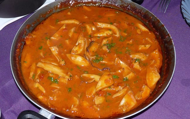 Encornets à l'armoricaine