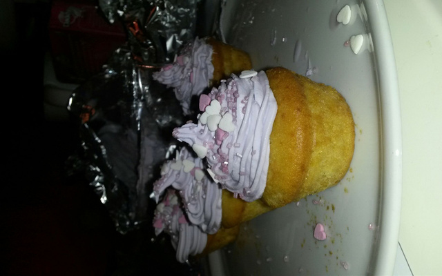 Cupcakes vanille, glaçage mascarpone