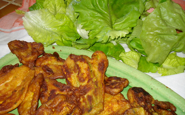 Beignets de fleurs de courgette classiques