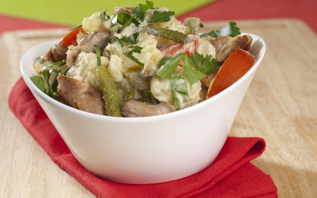 Piémontaise au poulet rôti
