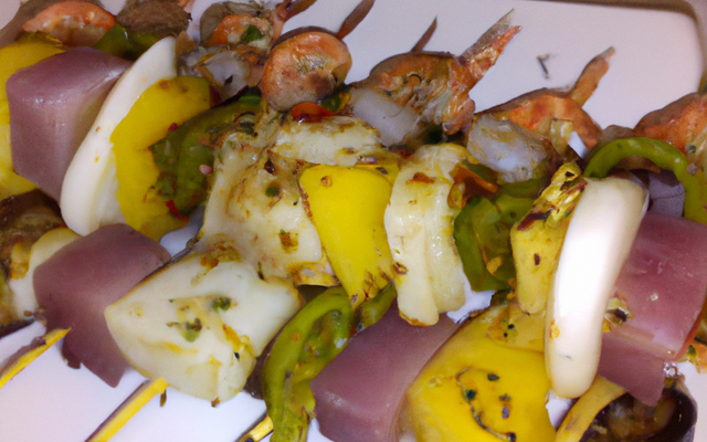 Brochettes de la mer