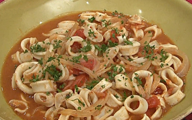 Calamars à l'Armoricaine