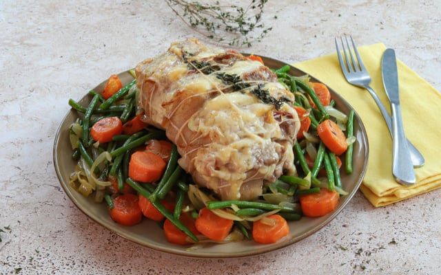 Rôti de veau Orloff facile