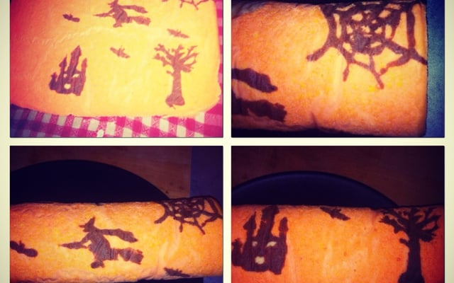 Gâteau roulé d'Halloween