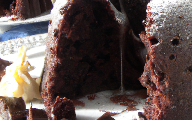 Gâteau au chocolat façon stracciatella au Micro-ondes