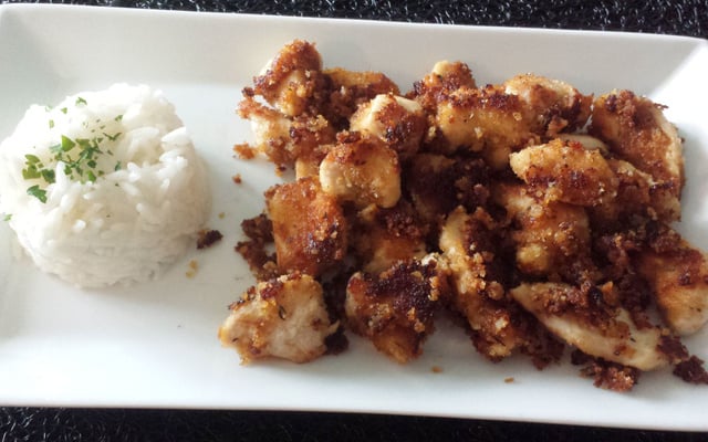 Bouchées croustillantes de poulet