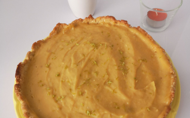 Tarte fine au citron