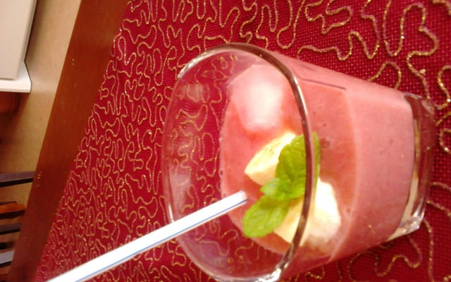 Jus vitaminé au blender