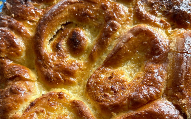 Brioche mousseline aux amandes