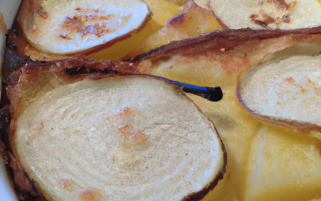 Gratin de poires maison