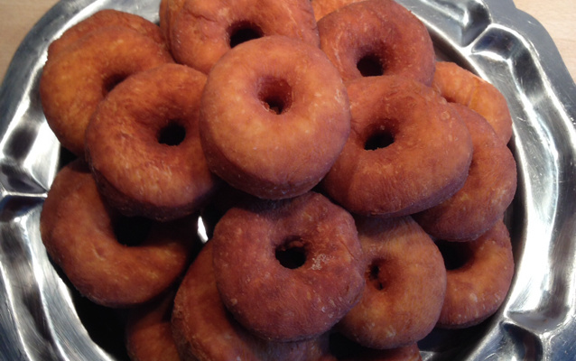 Donuts salés (avec appareil)