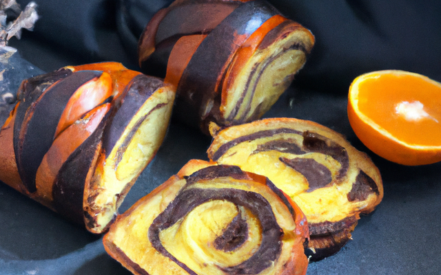 Brioche chocolat orange