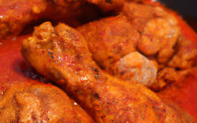 poulet sucré aux épices