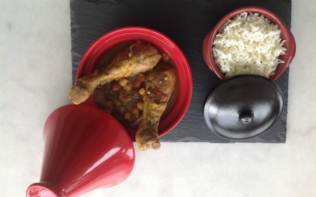 Tajine de poulet aux 5 épices
