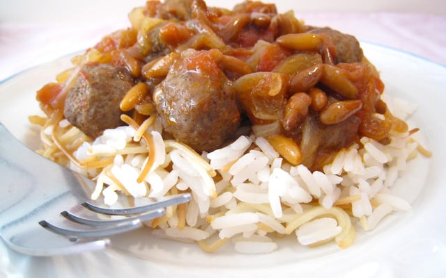 Daoud bacha (boulettes de viande)