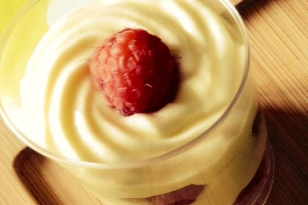 Verrines framboises mascarpone pour fêter le printemps!