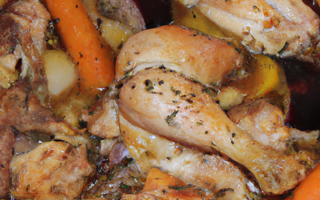 Poulet à la paysanne