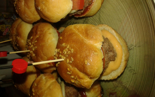 mini hamburgers revisités à l'etorki®