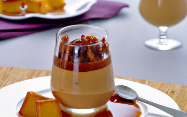 Verrine de marron au sirop d'érable