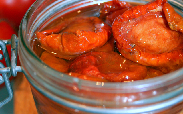 Tomates sechées