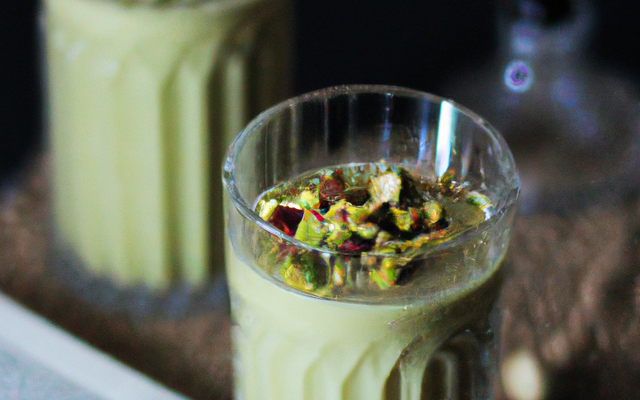 Smoothie pistache