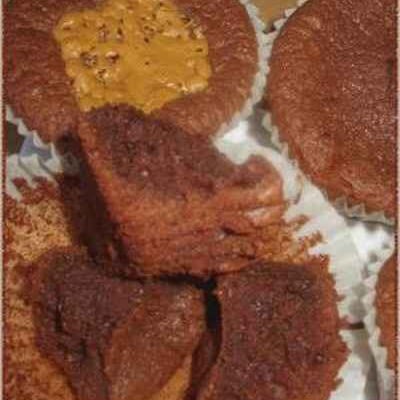 Moelleux au chocolat et beurre de cacahuètes