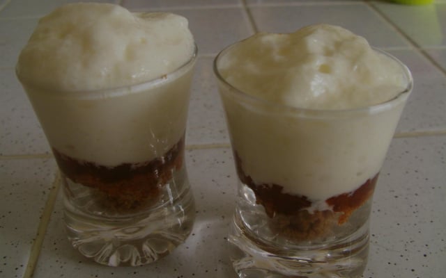 Espuma de chocolat blanc