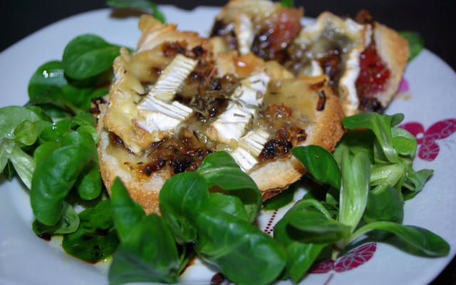 Tartines au camembert