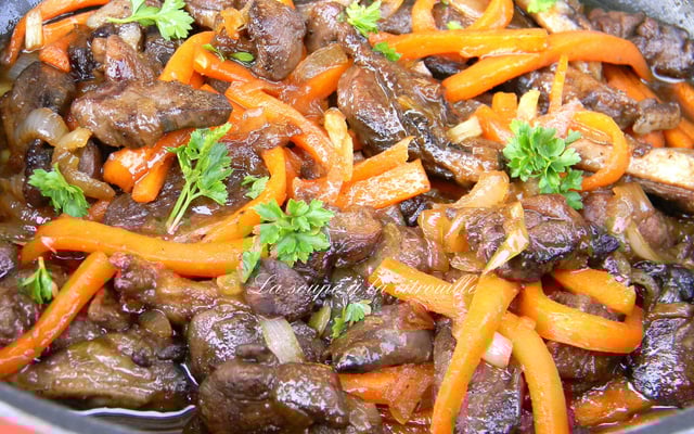 Canard sauté aux cinq-parfums