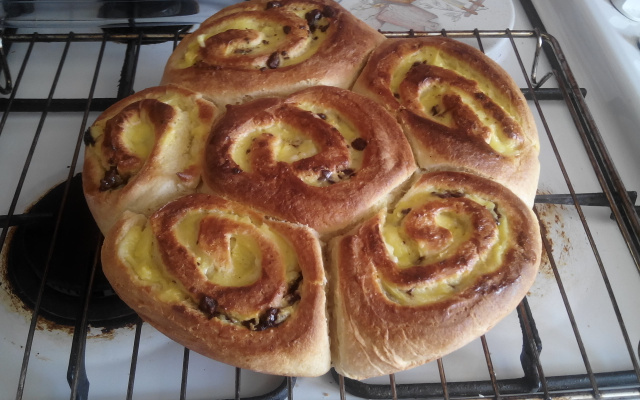Brioche chinois aux pépites de chocolat