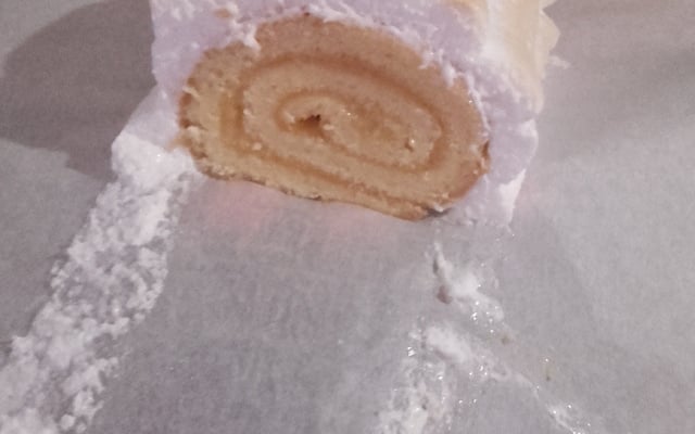 Bûche au citron meringuée