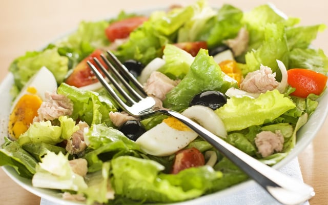 Salade composée maison