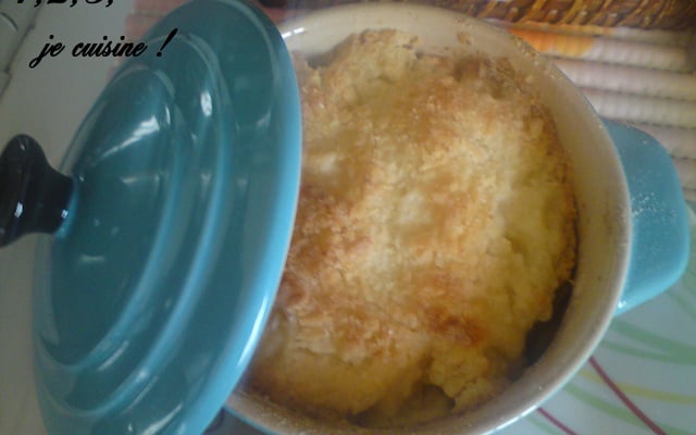 Crumble banane pomme