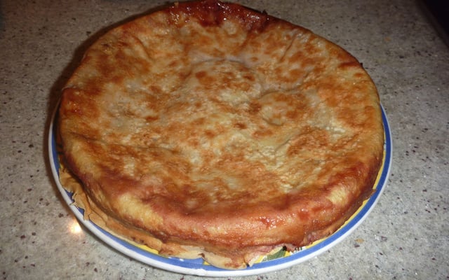 Mille-feuille de crêpes chocolat-banane