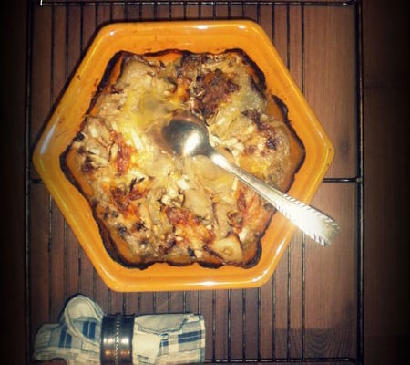 Tartiflette version fille endives et pommes de terre