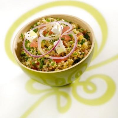 Taboulé au Chabichou du Poitou AOP et herbes fraîches