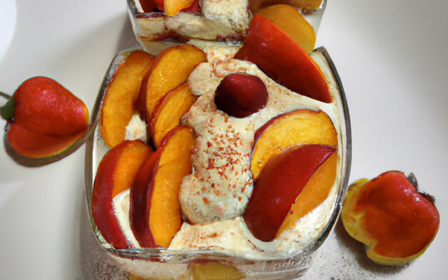 Tiramisu abricot fraise