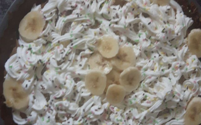 Banoffee aux copeaux de chocolat