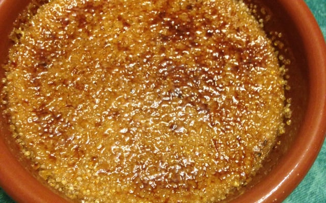 Crème brulée aux carambars