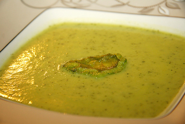 Crème de courgettes traditionnelle